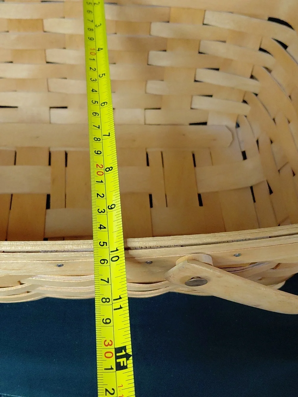 Vintage 1996 Large Longaberger Market Basket